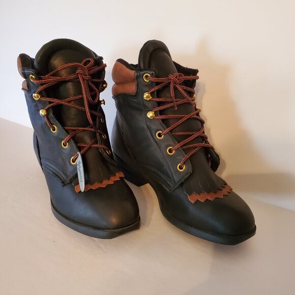 Laredo Women's Perform air 1.5" Hight heel Round Toe Western Ankle Boot Size 7M. - Picture 4 of 13